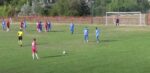 Momenat sa utakmice Jedinstvo - Crvena zvezda u Vlajkovcu, foto: Youtube/Printscreen/FSV